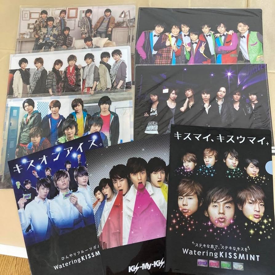 Amazon.co.jp: kis-my-ft2 キスマイ グッズ クリアファイル 9枚